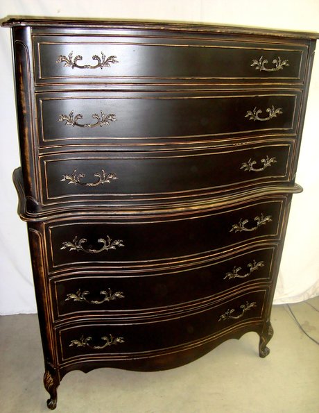 Antique French Provincial Chest On Chest Found On Craigslist