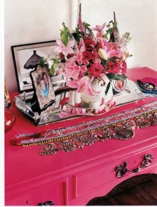Pink French Provincial Vanity Desk Photo Credit Emma Jane Pilkington Villaanna Blog