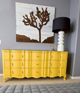 Yellow French Provincial 9 Drawer Dresser Photo Credit Design Sponge Blog