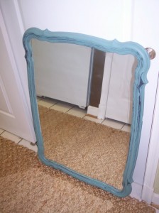 Shabby French Provincial Mirror