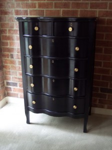 An Antique Chest, Not French Provincial, But an excellent example of where to use Gloss