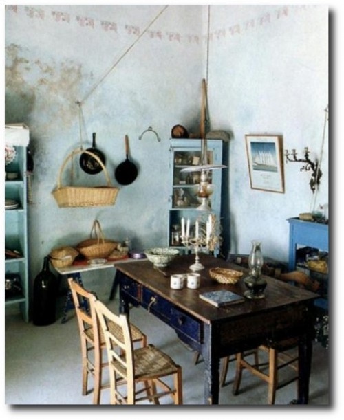 Blue Provence Style