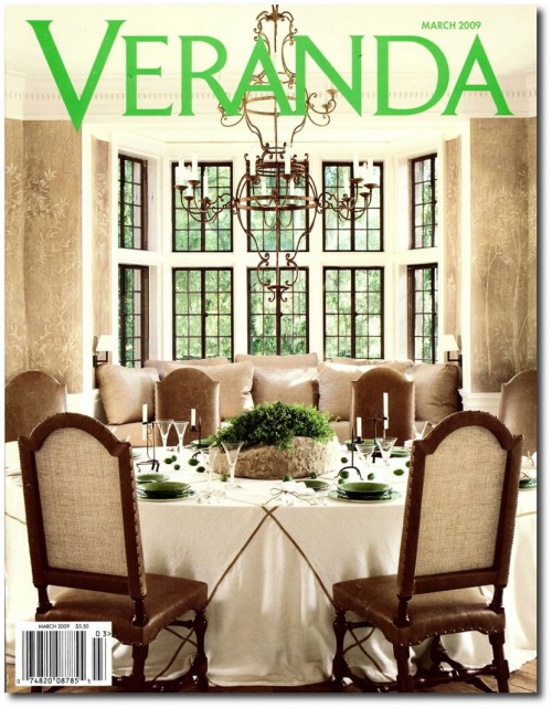 Veranda Magazine, March 2009
