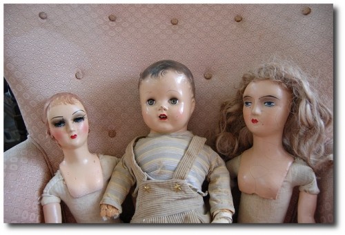 Flea Market Antique Dolls