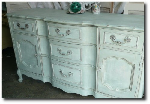 French Country Console Seen on Poppy Cottage on Etsy