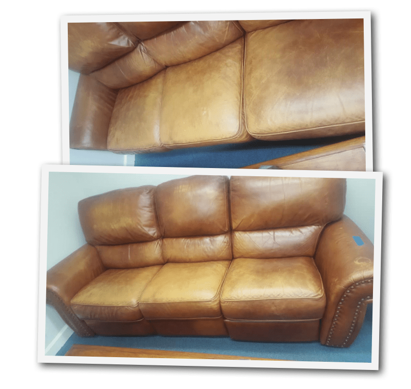How To Re Faded Leather Furniture, How To Fix Faded Brown Leather Couch