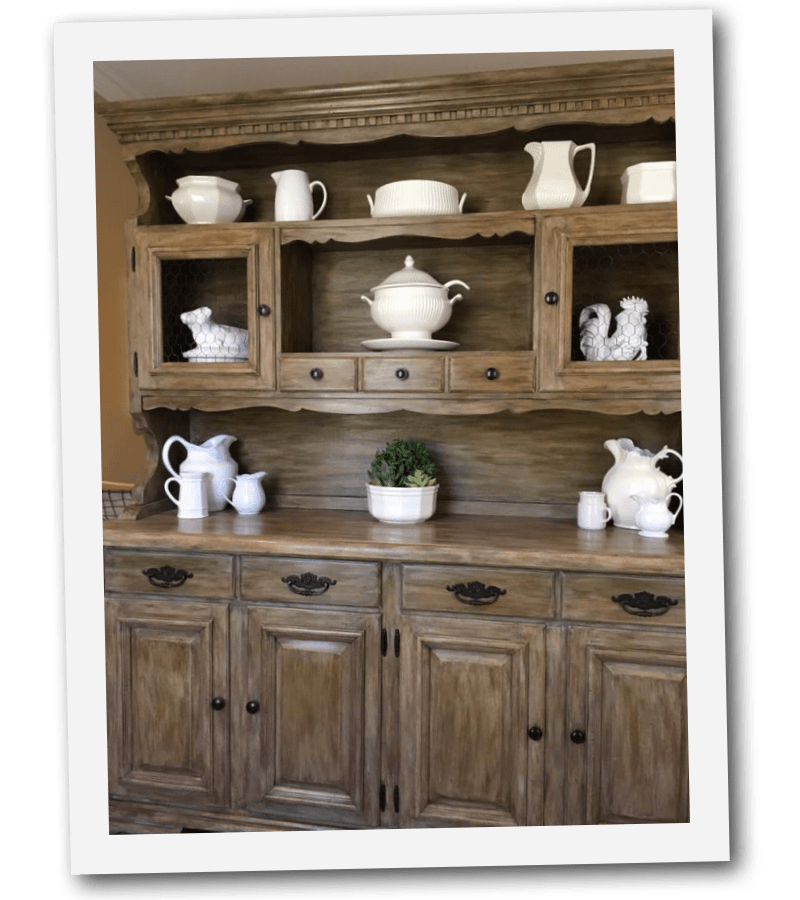Mary Taylor Smith S Vintage Buffet Cabinet Makeover French