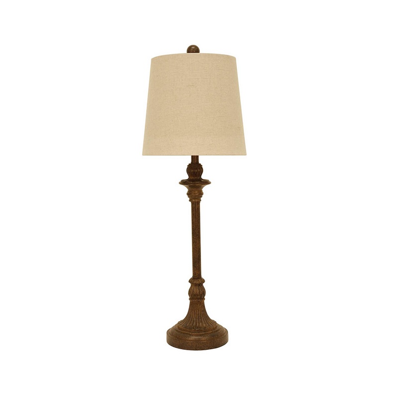 $32 – Brownstone Table Lamp Farmhouse French Style
