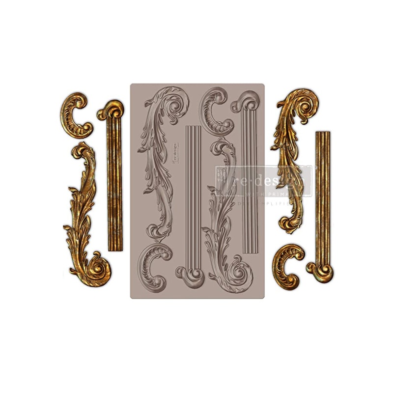 $24 – French Furniture Appliques – Greco Scrolls