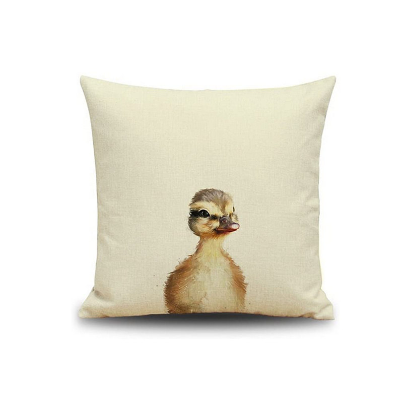 $8 – Linen Duck Pillow Cover