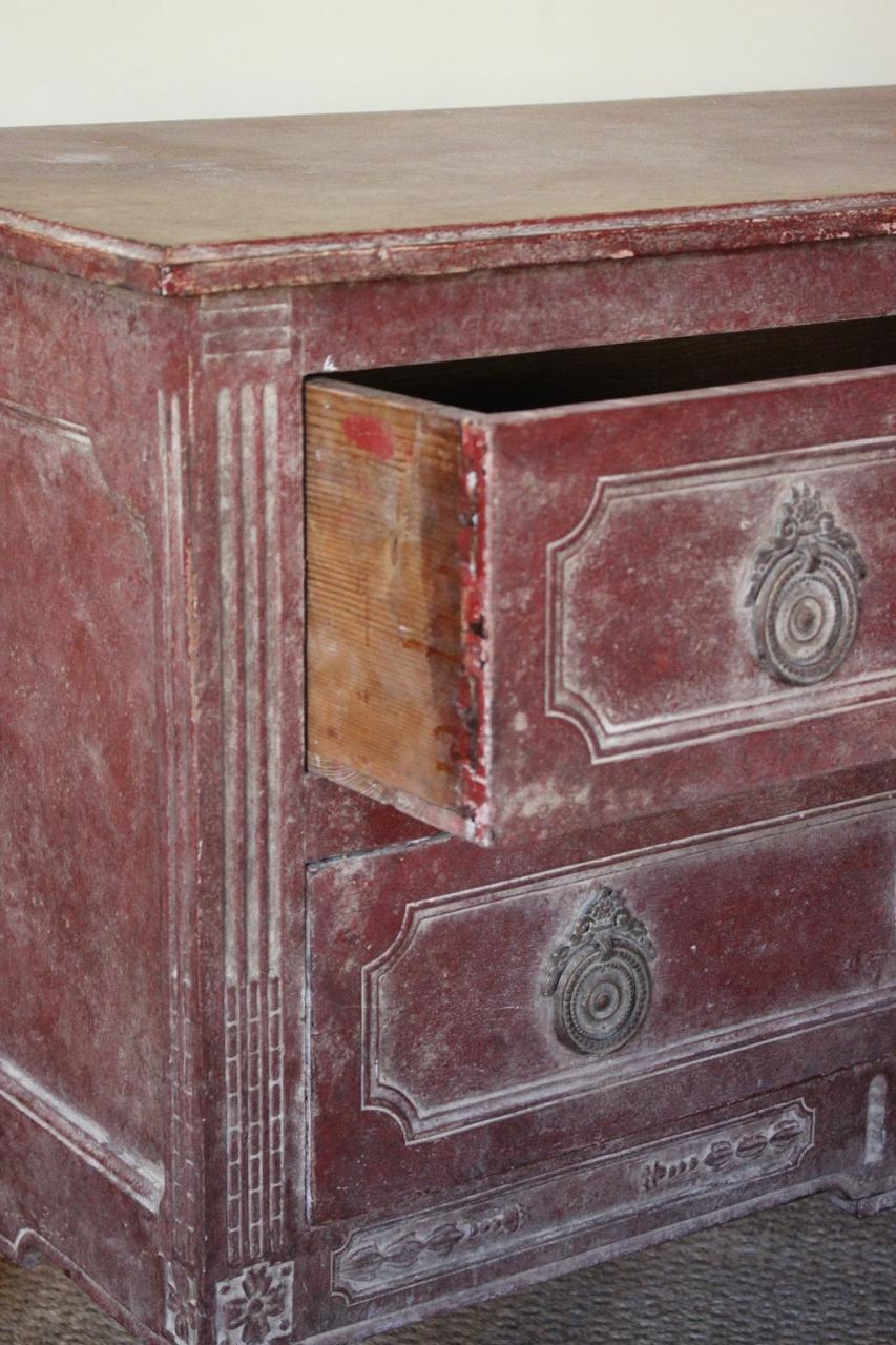 The Most Beautiful Red Painted French Chest